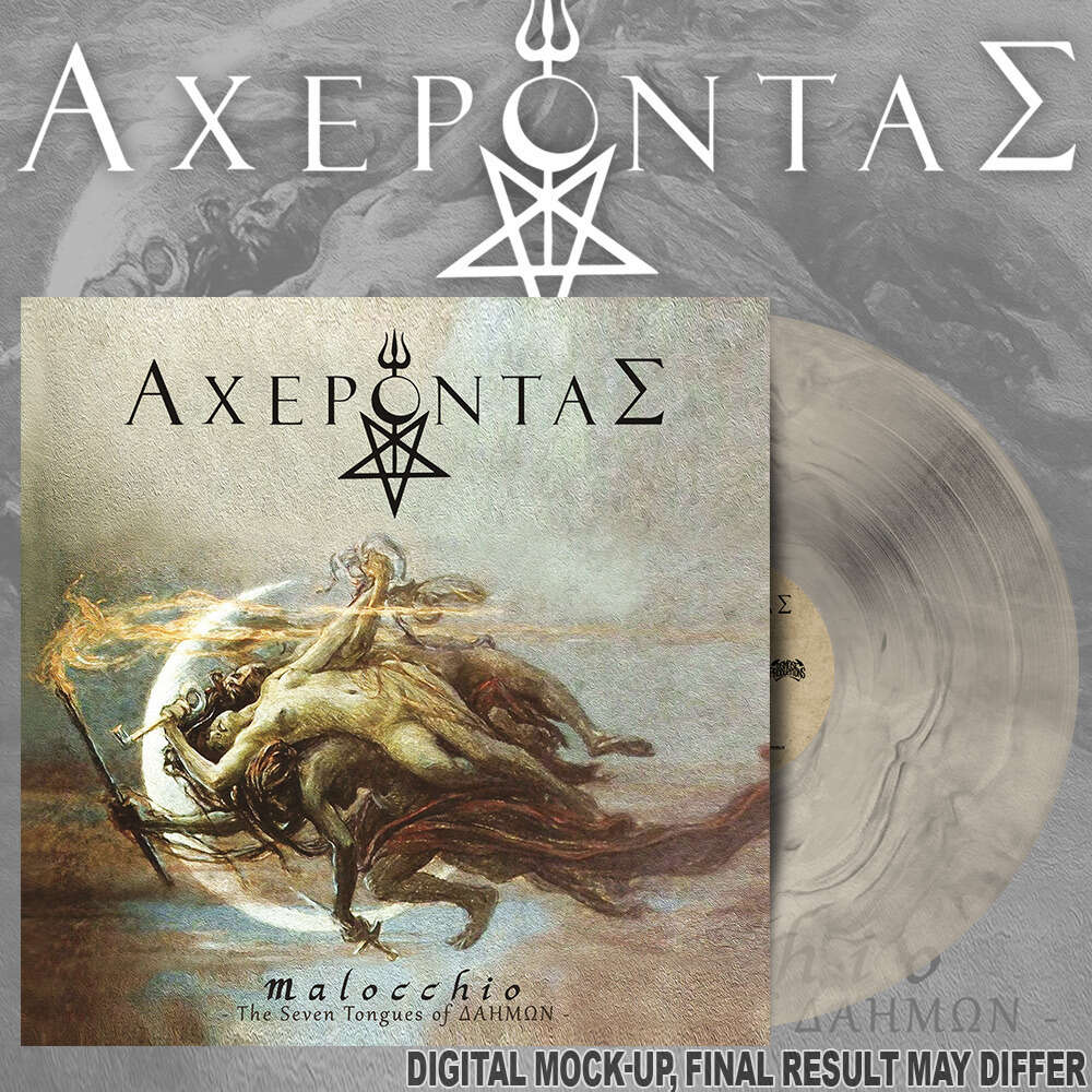 Acherontas - Malocchio - The Seven Tongues of ΔΑΗΜΩΝ. - LP (galaxy Vinyl
