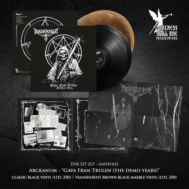 Arckanum - Gava Fran Trulen (The Demo Years) – 2xLP (brown,black,marble)