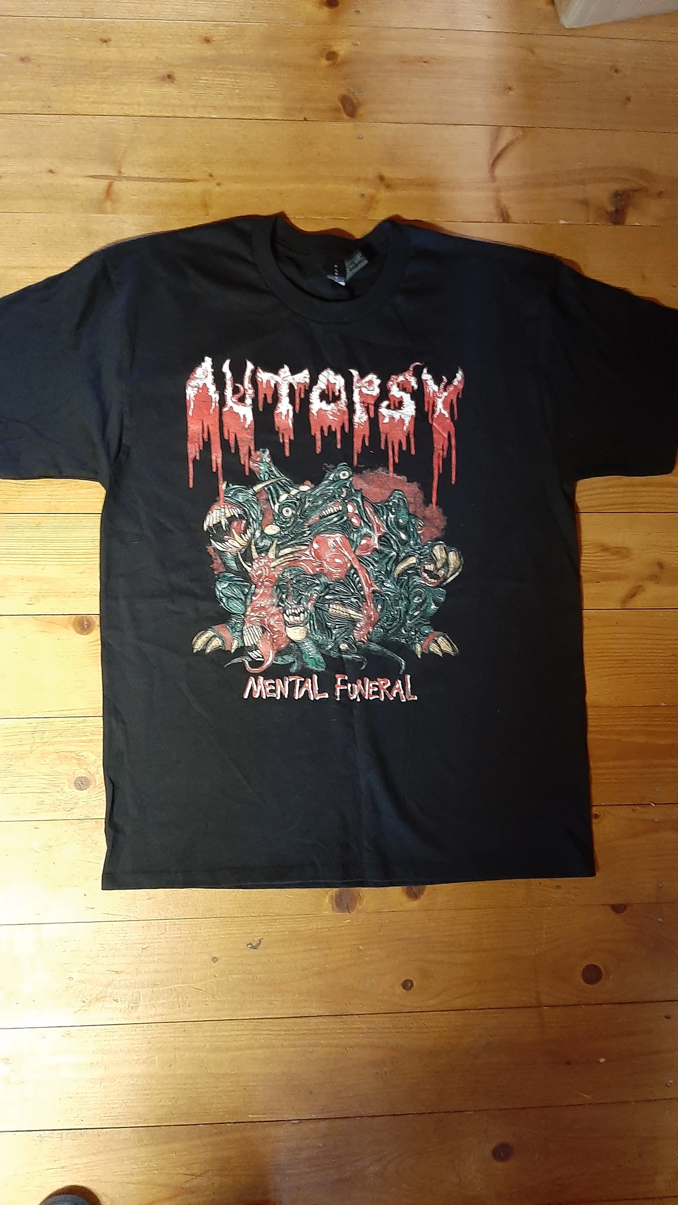 Autopsy - Mental funeral - T-Shirt