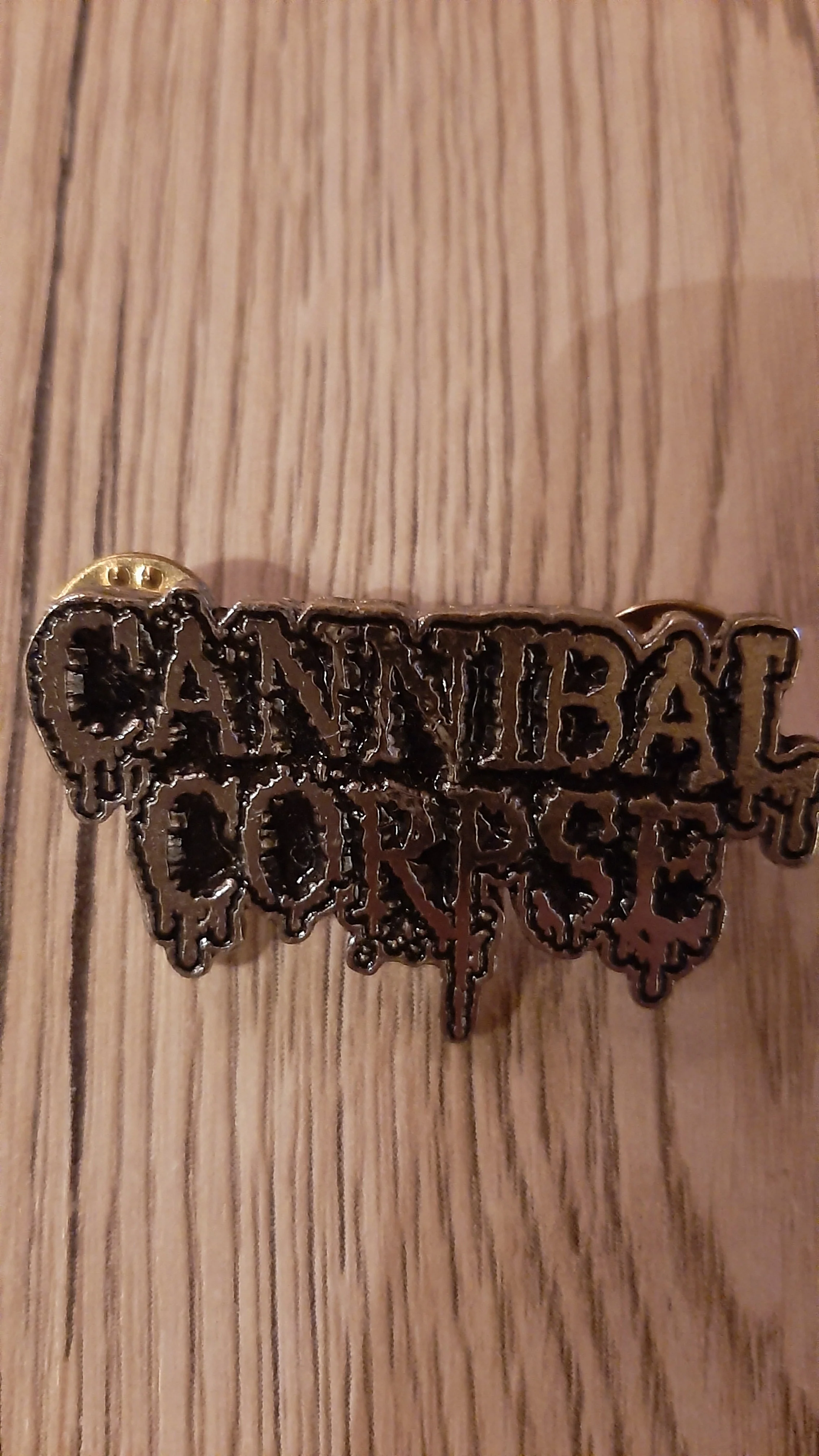 Cannibal Corpse - Logo - Metal Pin