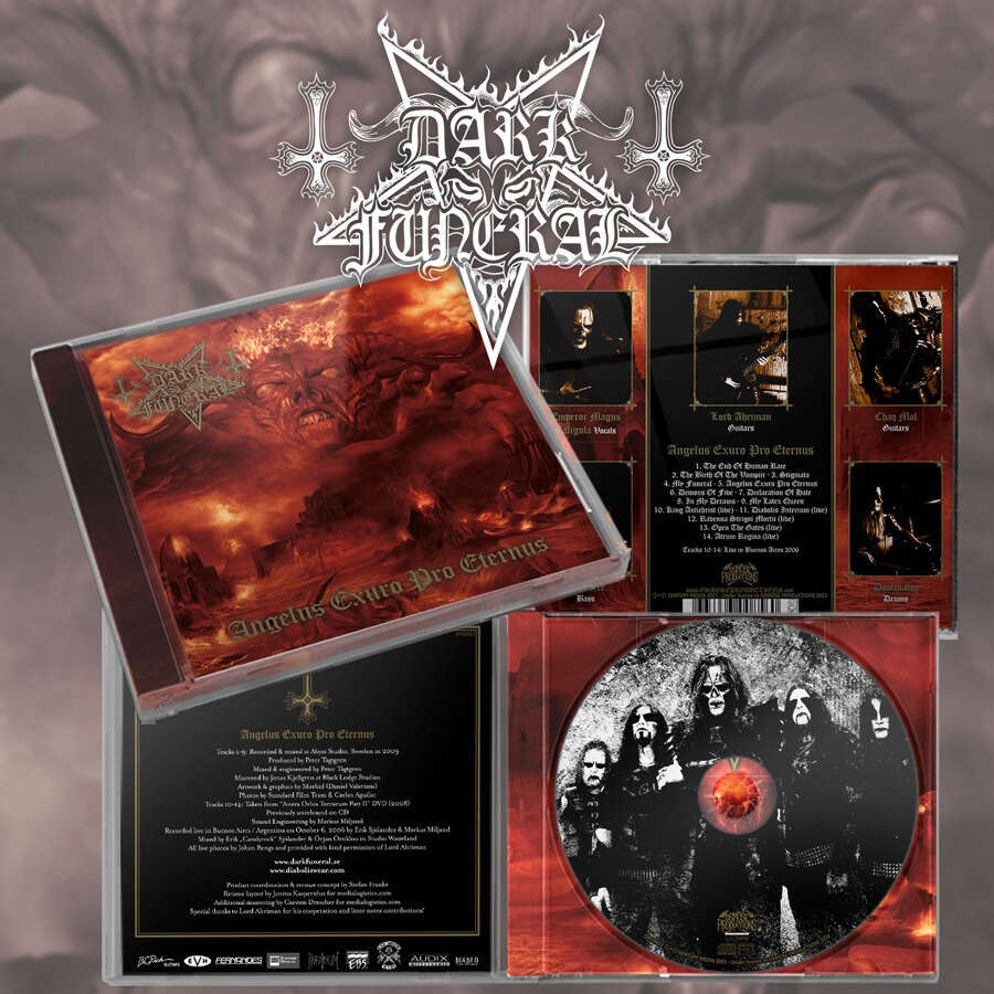 Dark Funeral - Angelus Exuro Pro Eternus - CD (with Bonustracks)