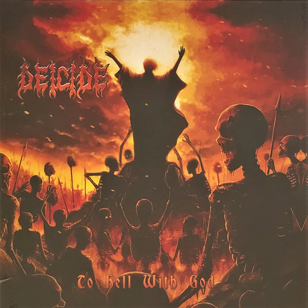 Deicide - To Hell With God - LP (fire splatter) - Image 2
