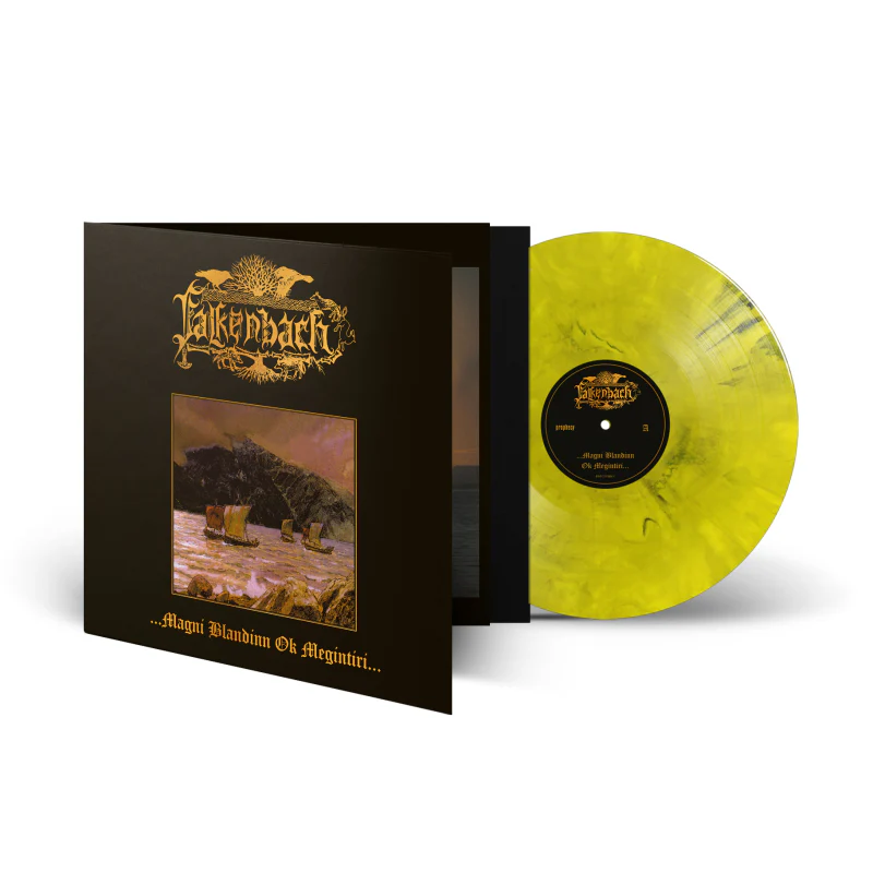Falkenbach - Magni Blandinn Ok Megintiri... - LP (yellow black marble)