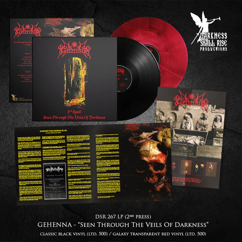 Gehenna - Seen Through The Veils Of Darkness (The Second Spell) - LP (black)