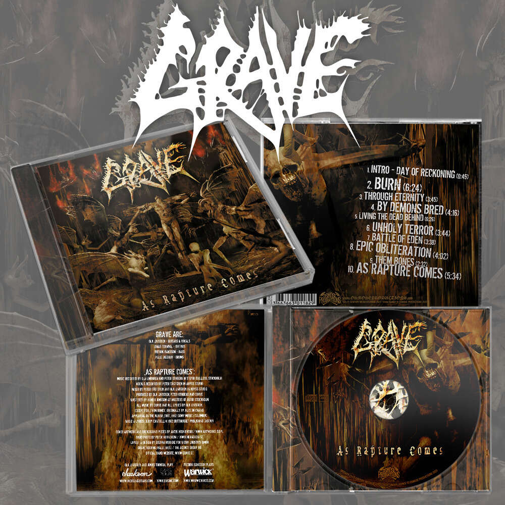 Grave - As Rapture Comes - CD