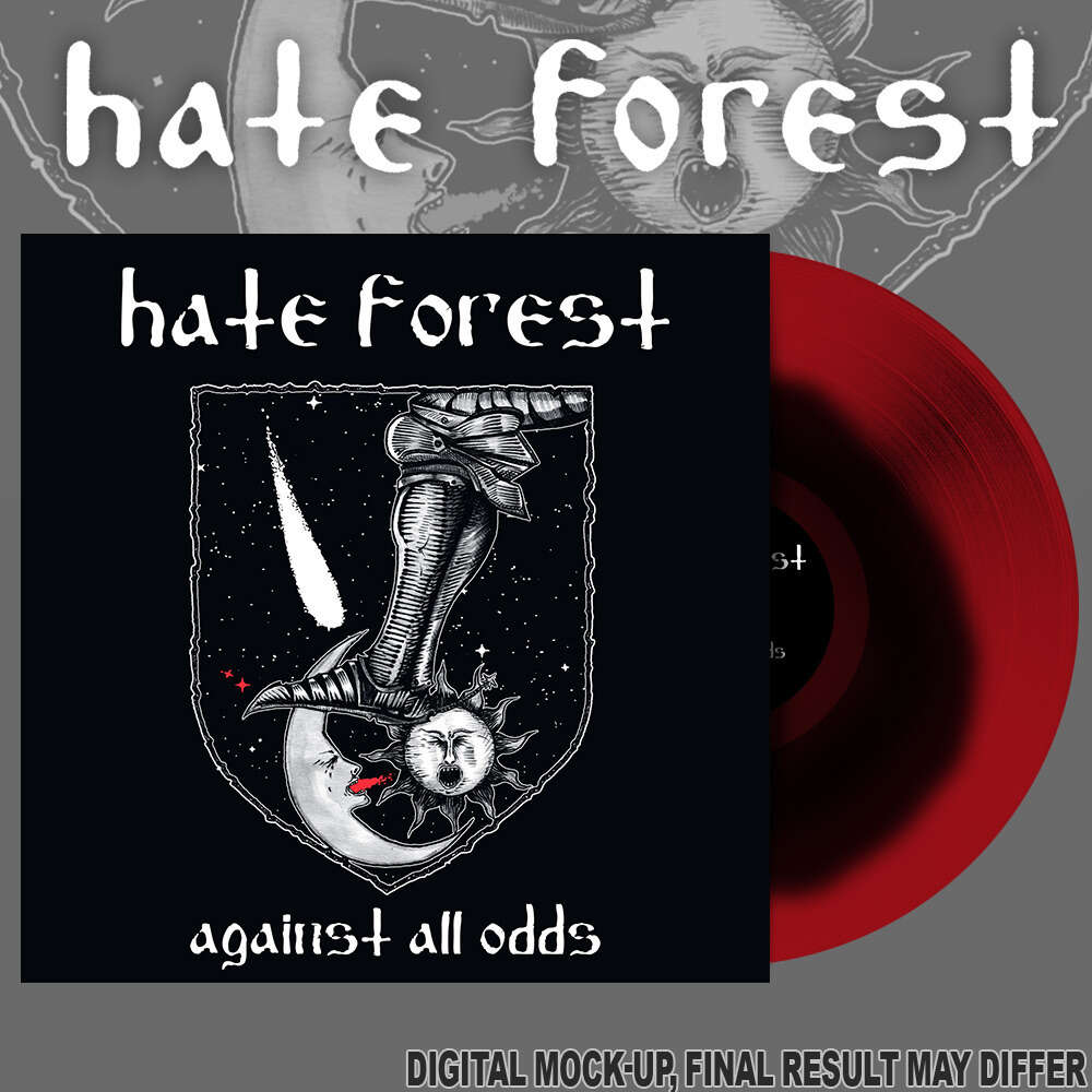 Hate Forest - Against all Odds - LP (black,red)