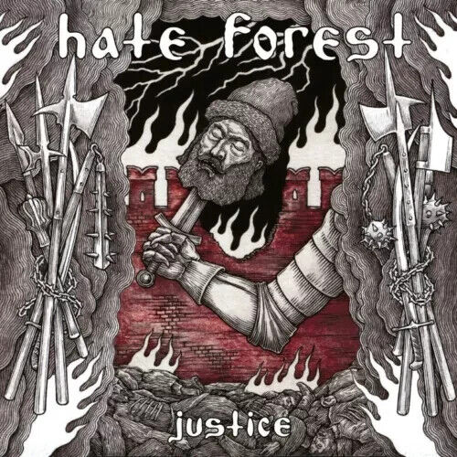 Hate Forest - Justice - LP (clear,red)
