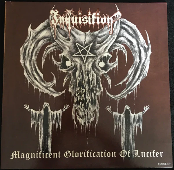 Inquisition - Magnificent Glorification Of Lucifer - LP (red/smoke,Cover damaged)