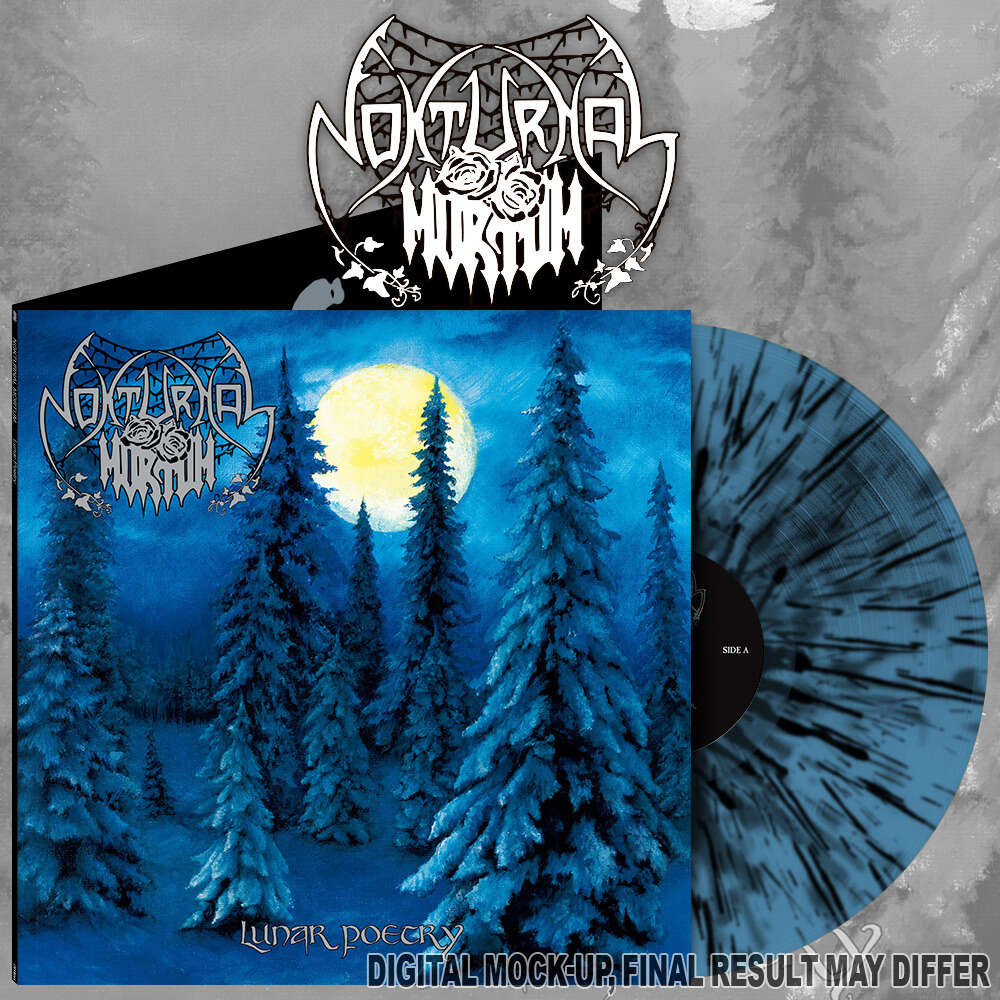 Nokturnal Mortum - Lunar Poetry - LP (blue/black splatter)