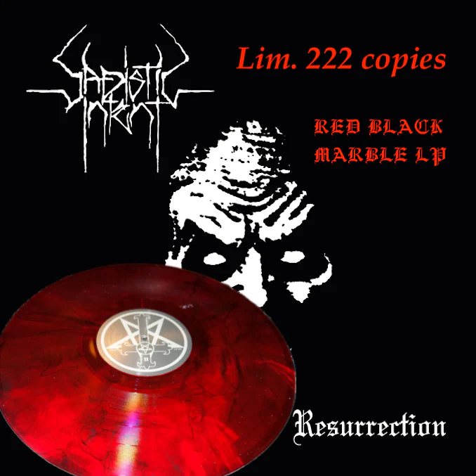Sadistic Intent - Resurrection - LP (red,black marble)