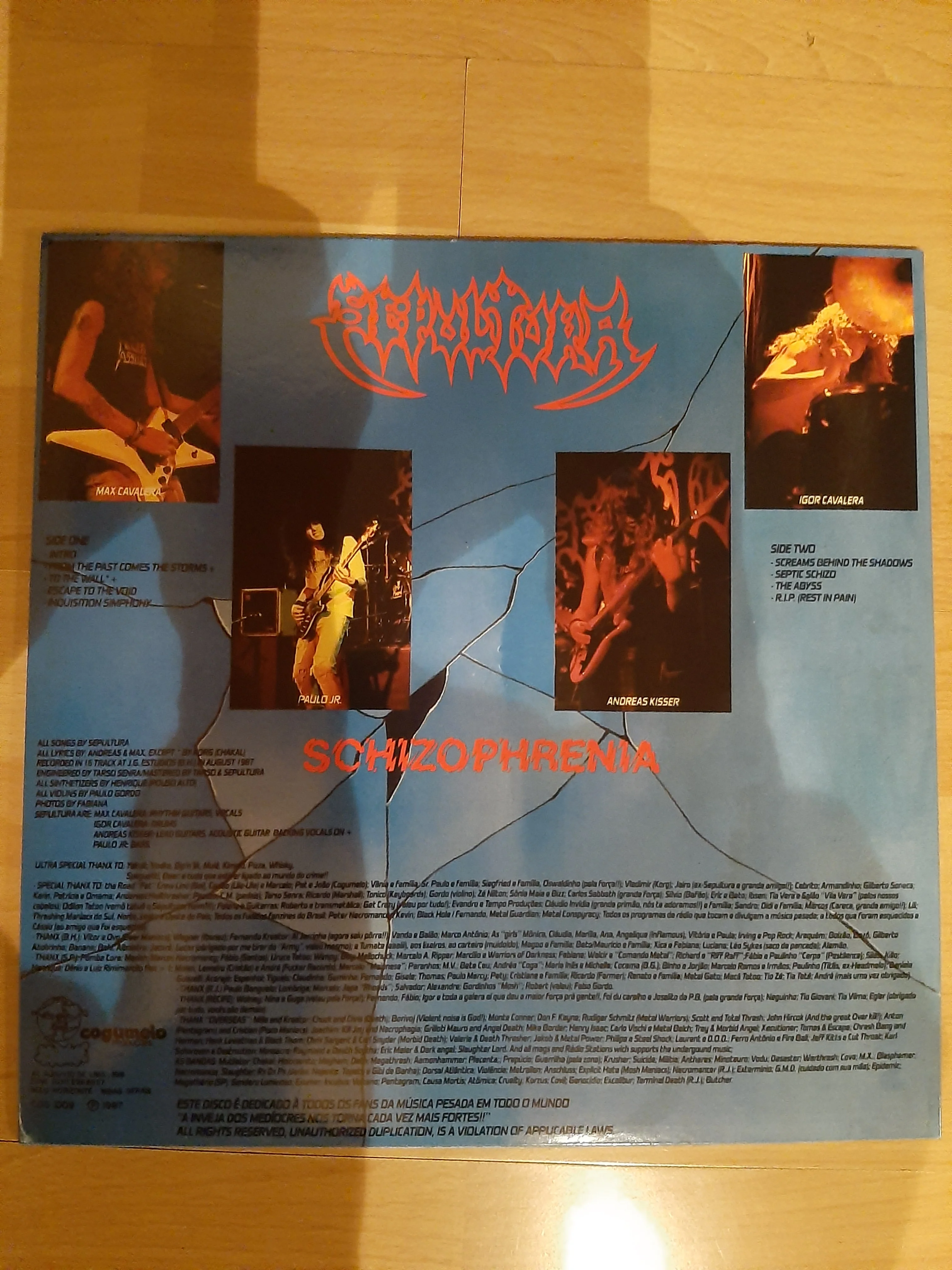 Sepultura - Schizophrenia - LP (pink,marble) - Image 2