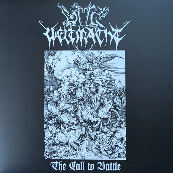 Weltmacht - The call to battle - LP (white & black splatter)